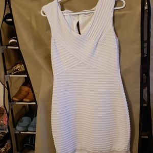 Calvin Klein White knit dress